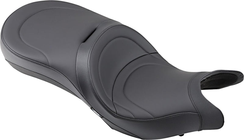 Drag Specialties Mild Stitch Low Profile Touring Seat for 2010-2014 Victory Cross Roads Motorcycles Black #0810-1540