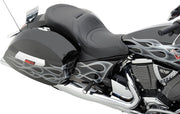 Drag Specialties Mild Stitch Low Profile Touring Seat for 2010-2014 Victory Cross Roads Motorcycles