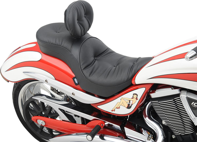 Drag Specialties Pillow Low Profile Touring Seat for Various Victory Motorcycles