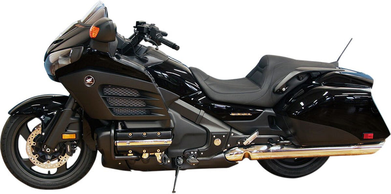Mustang Tripper Fastback™ Seat Black One-Piece Vintage Each