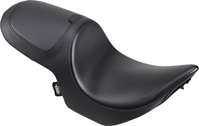 Drag Specialties Carbon Stitch Predator Seat for 2005-2014 Victory Hammer Motorcycles Black #0810-1583