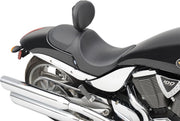 Drag Specialties Carbon Stitch Predator Seat for 2005-2014 Victory Hammer Motorcycles