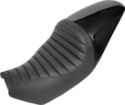 Saddlemen Full Fender Solo Seat for 2015-2020 Harley-Davidson Street 500 - XG 500 and 2015-2020 Harley-Davidson Street 750 - XG 750 Motorcycles Black #815-25-101