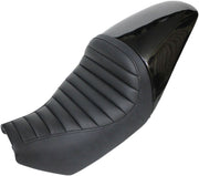 Saddlemen Full Fender Solo Seat for 2015-2020 Harley-Davidson Street 500 - XG 500 and 2015-2020 Harley-Davidson Street 750 - XG 750 Motorcycles Black #815-25-101