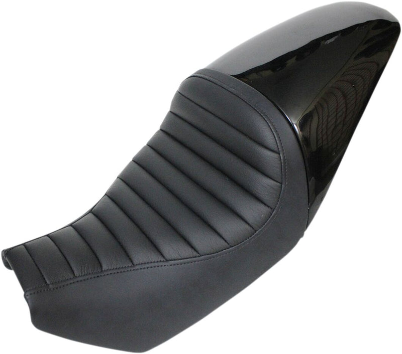 Saddlemen Full Fender Solo Seat for 2015-2020 Harley-Davidson Street 500 - XG 500 and 2015-2020 Harley-Davidson Street 750 - XG 750 Motorcycles Black #815-25-101