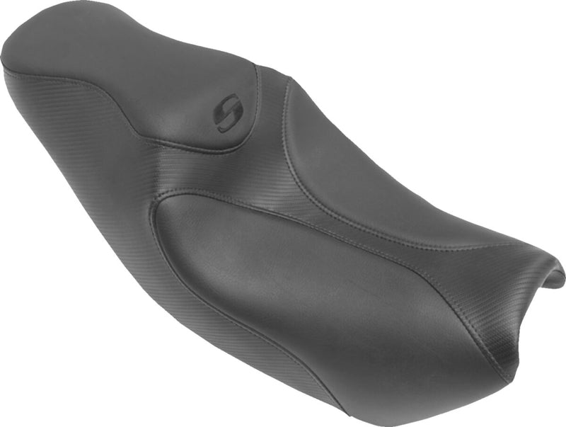 Saddlemen Street Two-Up Seat for 2015-2020 Harley-Davidson Street 500 - XG 500 and 2015-2020 Harley-Davidson Street 750 - XG 750 Motorcycles Black