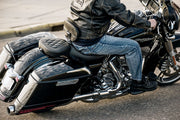Mustang Wide Tripper™ Solo Seat With Removable Driver Backrest Black #79725