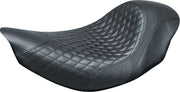 Mustang Shope Signature Series Cafe Seat Black Solo Seat Vinyl Each