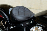 Mustang Solo Touring Seat Black Solo Seat Vinyl #76842