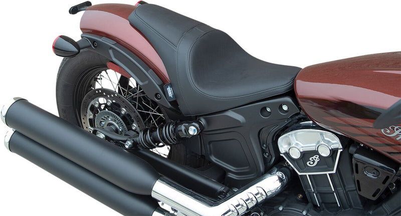 Drag Specialties 3/4 Front Solo Seat for 2018-2024 Indian Scout Motorcycles