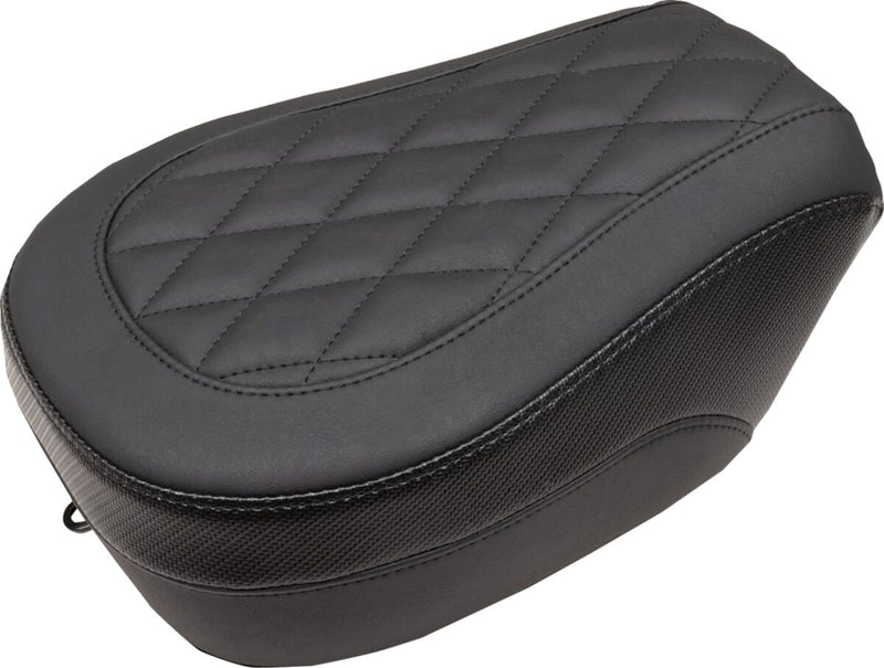 Mustang Standard Touring Passenger Seat for 2022-2026 INDIAN Black Vinyl #88204