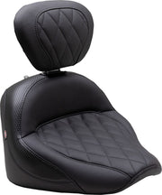 Mustang Standard Touring Solo Seat for 2022-2026 INDIAN Black Vinyl #89740
