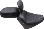 Mustang Standard Touring Solo Seat for 2022-2026 INDIAN Black Vinyl #89740