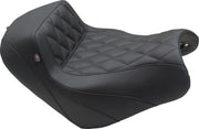 Mustang Squareback/Fastback Solo Seat for 2015-2025 KAWASAKI EN 650 Fastback™ Black