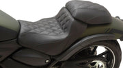 Mustang Squareback/Fastback Solo Seat for 2015-2025 KAWASAKI EN 650 Fastback™ Black Each