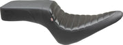 Mustang Squareback One-Piece Seat for 2014-2022 YAMAHA XVS 950 C Black Vinyl #75697