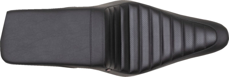Mustang Squareback One-Piece Seat for 2014-2022 YAMAHA XVS 950 C Black Vinyl Each