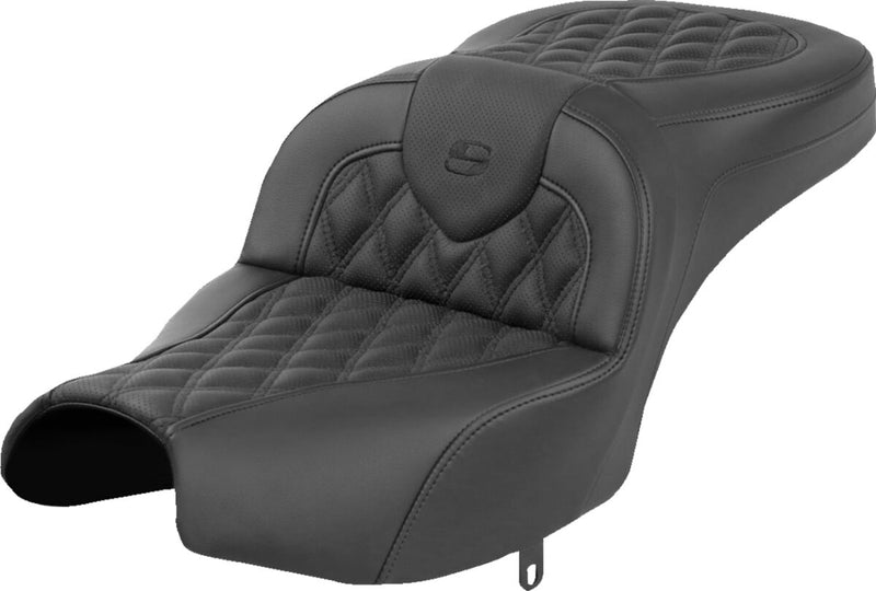 Saddlemen Roadsofa™ Standard Reach Seat for 2024-2026 INDIAN Black 2-Up Seat Saddlehyde™