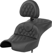 Saddlemen Roadsofa™ Standard Reach Seat for 2024-2026 INDIAN Black 2-Up Seat Saddlehyde™ #I22-02-182BR