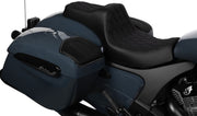 Drag Specialties Seats Predator III Seat for 2020-2026 INDIAN Black 2-Up Seat Vinyl Each