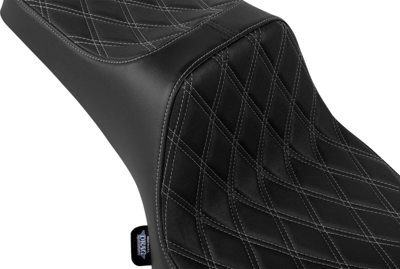 Drag Specialties Seats Predator III Seat for 2020-2026 INDIAN Black 2-Up Seat Vinyl Each