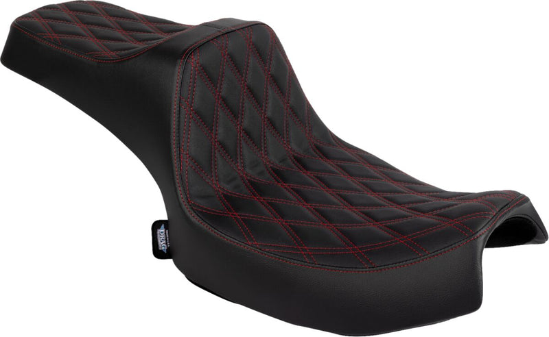 Drag Specialties Seats Predator III Seat for 2020-2026 INDIAN Black 2-Up Seat Vinyl #4720D