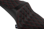 Drag Specialties Seats Predator III Seat for 2020-2026 INDIAN Black 2-Up Seat Vinyl #4720D