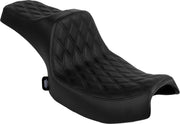 Drag Specialties Seats Predator III Seat for 2020-2026 INDIAN Black 2-Up Seat Leather Vinyl #4720F