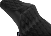 Drag Specialties Seats Predator III Seat for 2020-2026 INDIAN Black 2-Up Seat Leather Vinyl #4720F