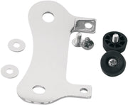 Mustang Stud Plate Mounting Kit Mounting Bracket Kit Black Chrome Silver Solo Seat #78127
