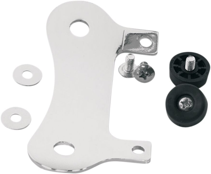 Mustang Stud Plate Mounting Kit Mounting Bracket Kit Black Chrome Silver Solo Seat #78127