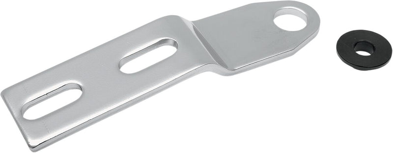 DRAG Specialties Seats Seat Rear Mounting Bracket - Each - Silver