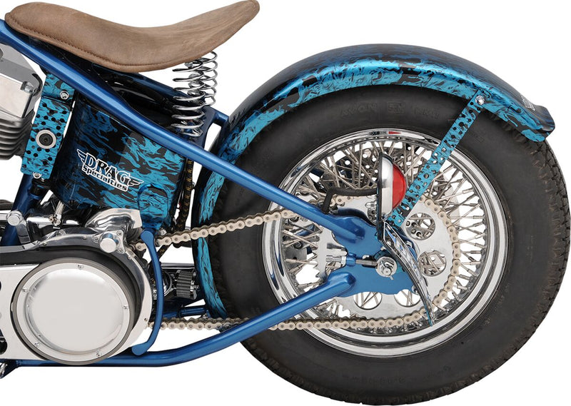 Drag Specialties Seat Springs Chrome Silver Conical Steel Pair