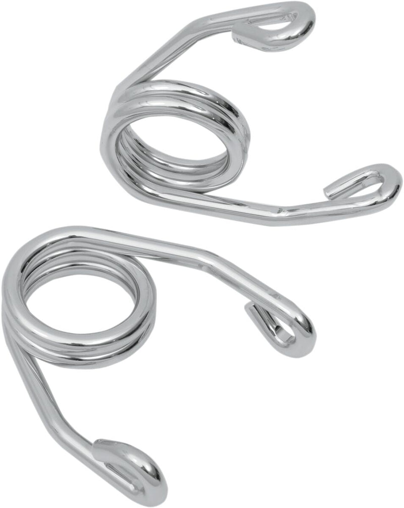 Drag Specialties Seat Springs - 76 mm (3"), Torsion, Pair - Chrome