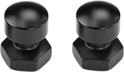 Saddlemen Seat Mounting Nuts Black| Powder-Coated