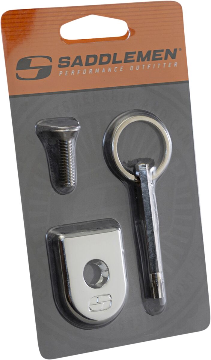 Saddlemen Security Seat Screw Chrome #8911C