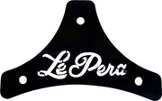 Le Pera Dead End Sissy Bar Plate Black Scroll Steel #H-SB SCROLL
