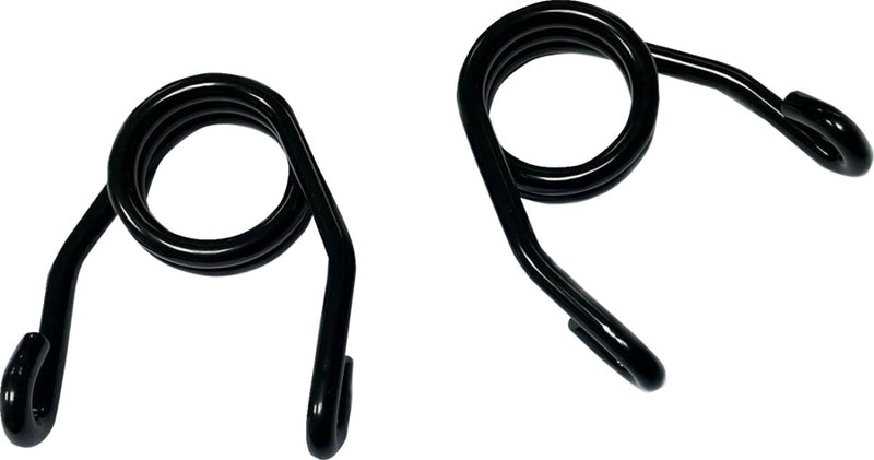 Drag Specialties Seat Springs Black Gloss Torsion Steel Pair