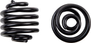 Drag Specialties Seat Springs Black Gloss Conical Steel Pair #28-6113B