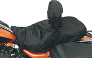 Mustang Seat Rain Cover with Driver Backrest Cover Black Standard Nylon #77599
