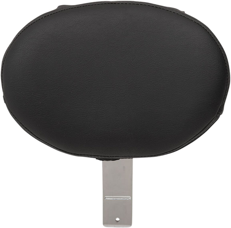 DRAG Specialties Seats EZ Glide II™ Large Backrest - 25,5 cm (10"), Each, Leather /  Vinyl - Black / Chrome