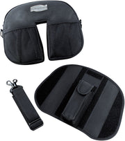 Kuryakyn Revolution Driver Backrest Black Chrome Steel #KUR8930