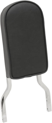 Drag Specialties 10 in. Tall Smooth Stitch Sissy Bar Pad for Square Sissy Bars