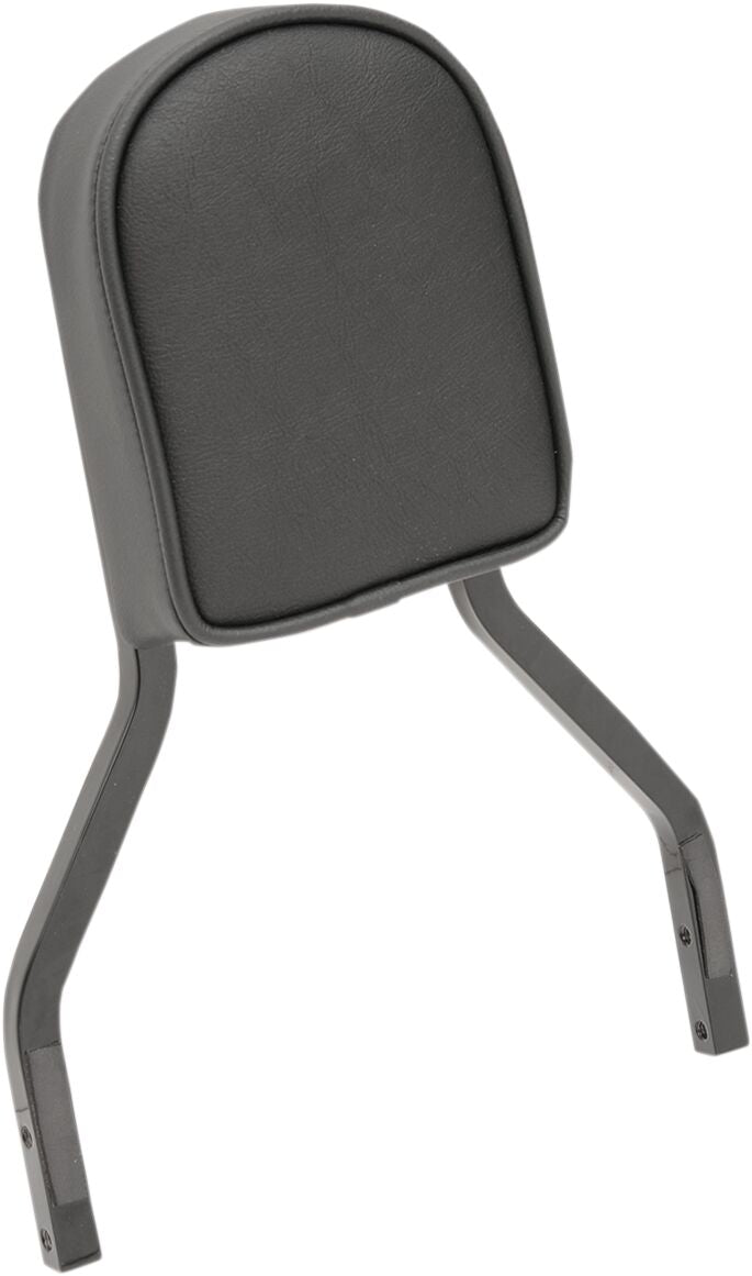 DRAG Specialties Seats Smooth Sissy Bar Pad - Each, 14 cm (5-1/2"), Vinyl - Black