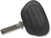 Mustang Deluxe Super Touring Backrest Black Driver Vinyl #79649