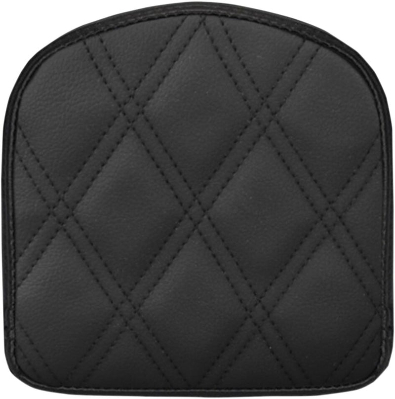 Saddlemen Black Universal Gravestone Sissy Bar Pad for Lariat Style Seat