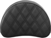 Saddlemen Black Half-Moon Sissy Bar Pad for Road Sofa-LS Seats
