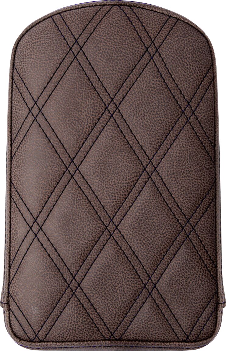 Saddlemen Brown Universal Gravestone Sissy Bar Pad for Lariat Style Seat