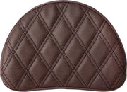 Saddlemen Brown Half-Moon Sissy Bar Pad for Road Sofa-LS Seats #051345