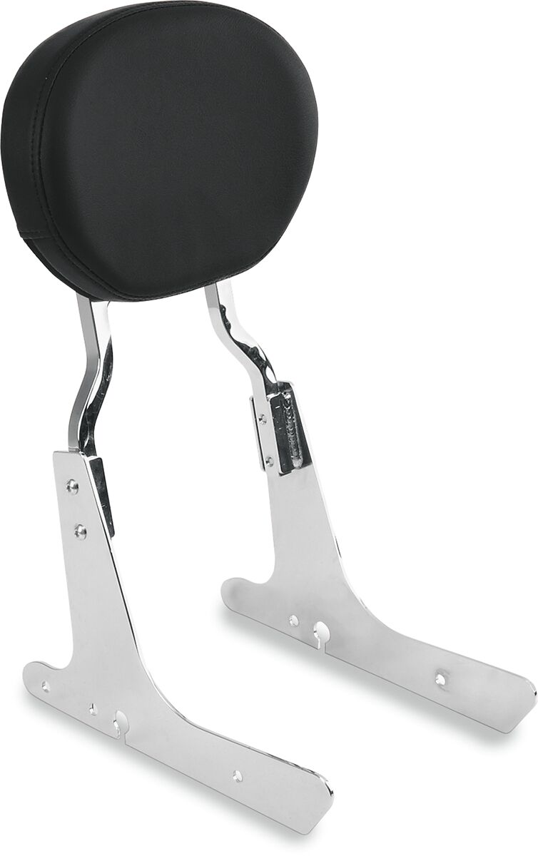 DRAG Specialties Seats Oval Backrest Pad - 26,5 cm (10-1/2"), Each - Black